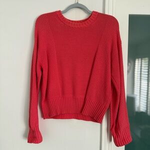 GAP Coral Crewneck Knit Sweater